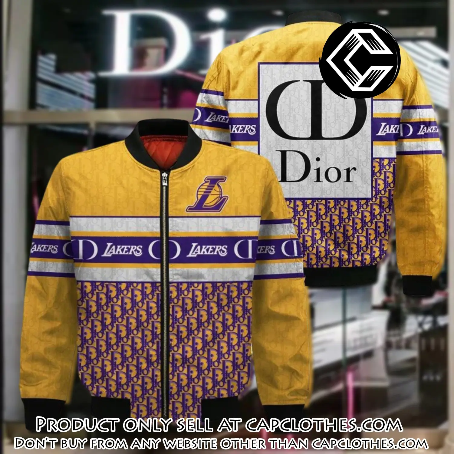 Dior nba lakers jacket luxury clothing clothes outfit for men cc4449689